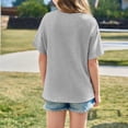 thumbnail image 4 of Kids Drop Shoulder Print Short Sleeve T Shirt Top (3 14y), 4 of 8