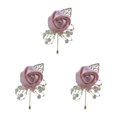 thumbnail image 2 of Youkk Cloth Chic And Stylish Brooch Pin Fashion Statement With Exquisite Piece Modern Minimalist Corsage gold 3Set, 2 of 6