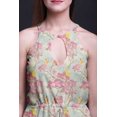 thumbnail image 4 of Bimba Bird Ladies Sleeveless Long Print Maxi Dress with Side Slits Summer Wear-Medium, 4 of 6