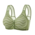 thumbnail image 1 of Yuyuzo Front Closure Bras for Women Plus Size Wireless Full Coverage Breathable Push up Daily Bras, 1 of 3