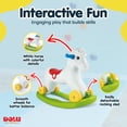 thumbnail image 3 of Dolu Wheeled Rocking Horse 2 in 1 Toddlers Ride On Toy and Removable Sled, White, 3 of 12