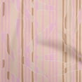 thumbnail image 1 of oneOone Silk Tabby Rose Pink Fabric Geometric Abstract Petal Sewing Craft Projects Fabric Prints By Yard 42 Inch Wide, 1 of 4