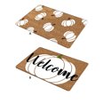 thumbnail image 3 of Decodeary Door Mat Replacement Decorative Halloween Thanksgiving Pumpkin Pattern Bathroom Toilet Floor Rug Carpet Doormat Type 2, 3 of 5