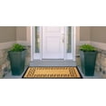 thumbnail image 2 of Home Décor Inc. Greek Key Coir Door Mat, 24" x 36", Non-Slip Outdoor Entrance Mat, Heavy-Duty Natural Coir Rug, 2 of 5