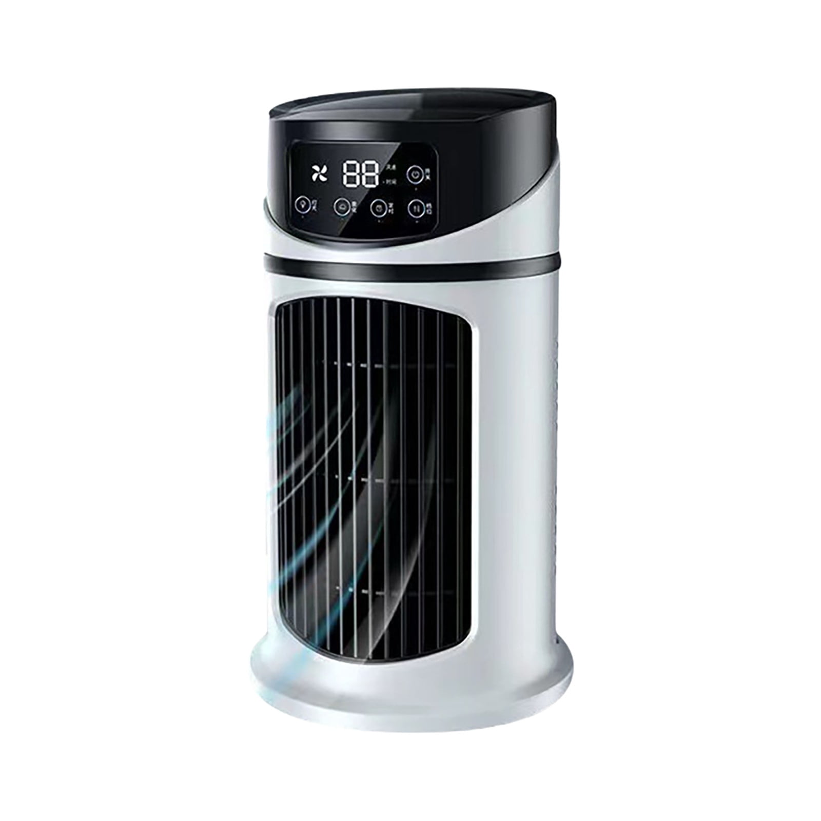 Portable and Energy Efficient Air Conditioners Air Conditioner with Five Speed Wind Speed Design Tower Fan with Smart Atomized Sheet Detection Fan for Room and Usb
