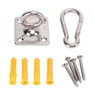 Hammock Swings U Shaped Hooks,Suspended Ceiling Wall Mount Suspended Ceiling Wall Mount Hooks Hammock Hook Metal Base Extended Durability