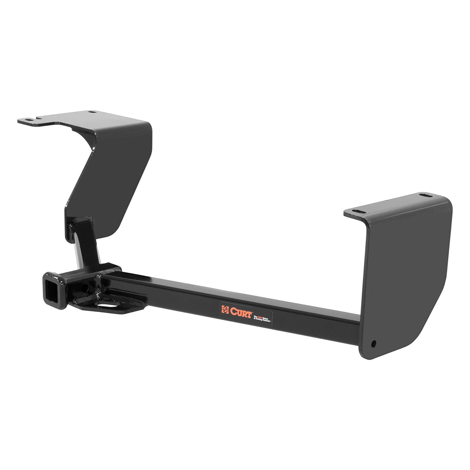 Curt 11363 Heavy Duty Class I Trailer Towing Hitch with 1 1/4 In Receiver, Black