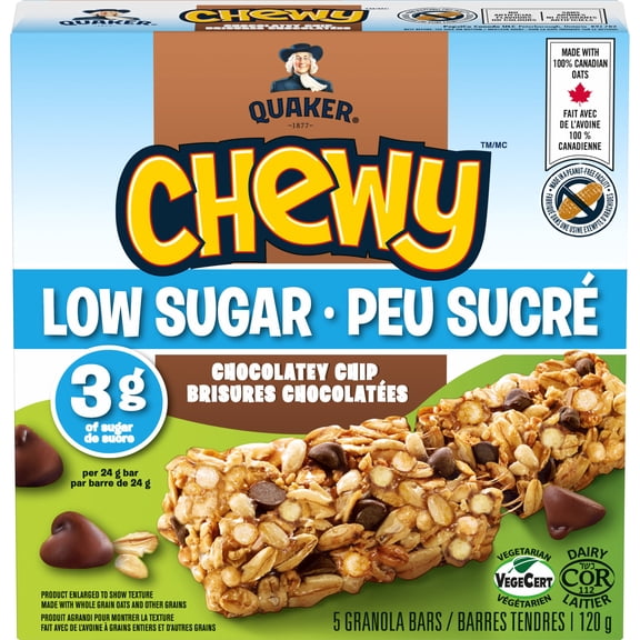 Quaker Low Sugar Chocolatey Chip