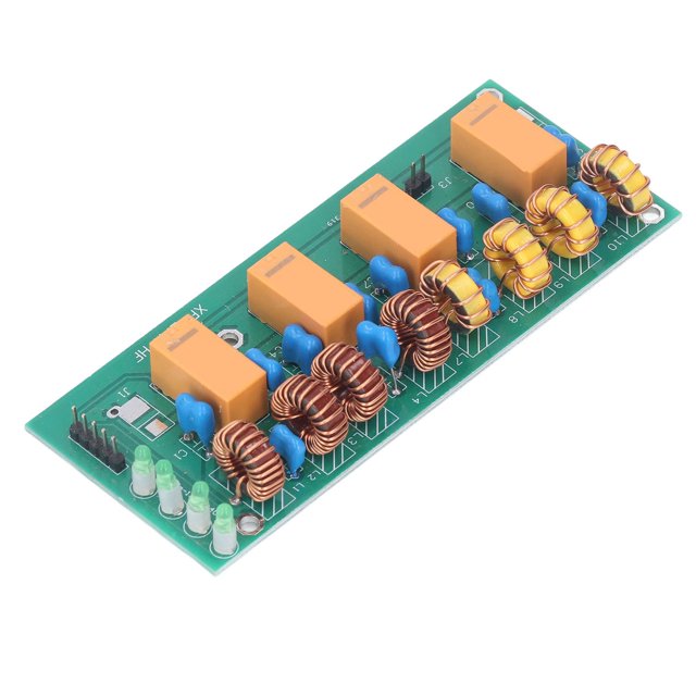 Filtre d'Alimentation, Filtre Passe-Bas PCB 12V Installation Rapide Court 100W pour