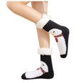 thumbnail image 3 of Slipper Socks Home Floor Socks Winter Warm Fuzzy Lined Socks Super Soft Socks Unisex, 3 of 4