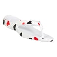 thumbnail image 1 of Men's Dawgs Flip Flops Hearts Diamonds Spades Clubs Size 8, 1 of 1