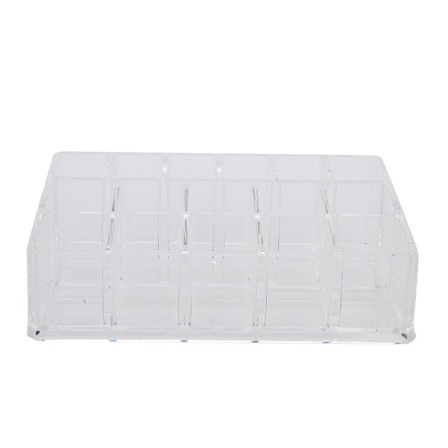 Nail Polish Case,16 Grid Transparent Acrylic Transparent Nail Polish Box Nail Polish Storage Box Finest Materials