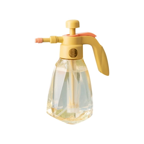 2L Heavy Duty Pressure Sprayer - Plastic, Adjustable Nozzle For Gardening Car Washing Pet Bathing (230g)