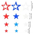 thumbnail image 2 of Hxlamzoo Independence Day Party Confetti - Red, Blue, Silver Star Sequins | Safe Plastic, Reusable, Lightweight & Waterproof | 4th of July Decorations, Photo Props, Nail Glitter, 2 of 6
