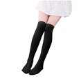 thumbnail image 1 of Jamicy Bas pour Filles Enfants Filles Chaussettes Basiques Cuissardes Extensibles Au‐dessus du Genou Bas Cadeaux de Noël, 1 of 6