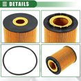 thumbnail image 4 of Unique Bargains 1 Set Engine Oil Filter Oil Fuel Filter for Porsche Cayenne 2004-2011 No.95510756100, 4 of 7