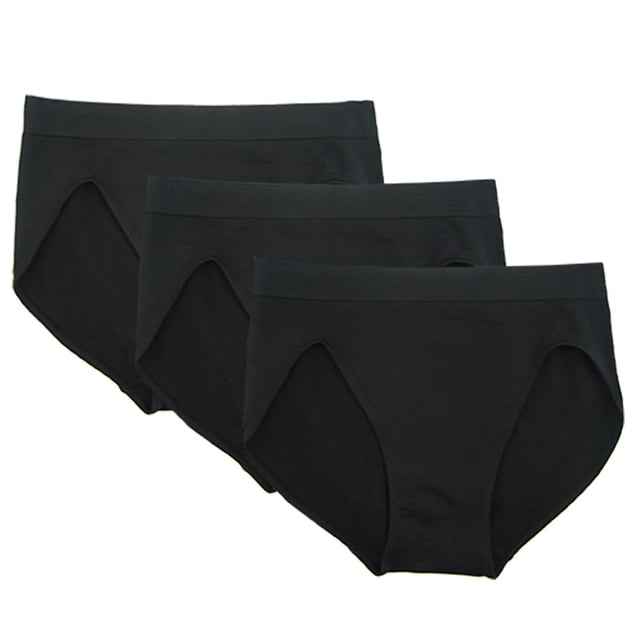 FEM Culottes pour FEMmes Sans Coutures, Culottes Échancrées - Lot de 3