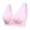 thumbnail image 1 of Women's Comfortable Sexy Transparent Shoulder Strap Bra - Backless, Spongeless, Convertible Straps, All Seasons, 1 of 3