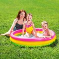 thumbnail image 3 of CUITING Rainbow-Colored Inflatable Swimming Pool for Babies & Kids - 60/90/120 cm Diameter - PVC Material - Perfect for Safe  Fun Water Play Indoors or Outdoors, 3 of 8