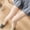 Beige, variant on Womens Socks 1 Pair Fashion Thigh High Over Knee High Socks Girls Womens Solid Sexy Socks Christmas Socks on Clearance
