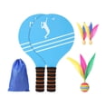 thumbnail image 1 of Lipstore 2 Pieces Badminton Set Exercise Badminton Racket for Outdoor Indoor Children B, 1 of 8