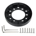 thumbnail image 2 of Steering Wheel Adapter, Steering Wheel Hub Adapter, CNC Aluminum Alloy Wear  High Toughness Racing Adapter For G25 G27 G29 G920 13 14in Steering Wheel, 2 of 8