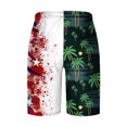 thumbnail image 4 of Shorts de Randonnée Homme Décontractés Mode Shorts Patchwork avec Poches Taille Élastique Pantalons de Plage Shorts Homme Taille Élastique en Liquidation, 4 of 4