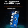 thumbnail image 3 of VL817 USB3.1 HUB Module 1 to 4 Port USB HUB USB Expansion Module, 3 of 6