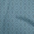 thumbnail image 1 of oneOone Tissu Polyester Spandex Vert Sarcelle Foncé Tissu Géométrique pour Robe Tissu Imprimé au Mètre 56 Pouces de Large, 1 of 4