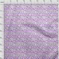 thumbnail image 5 of oneOone Rayon Purple Fabric Abstract Floral Sewing Craft Projects Fabric Prints By Yard 56 Inch Wide, 5 of 5