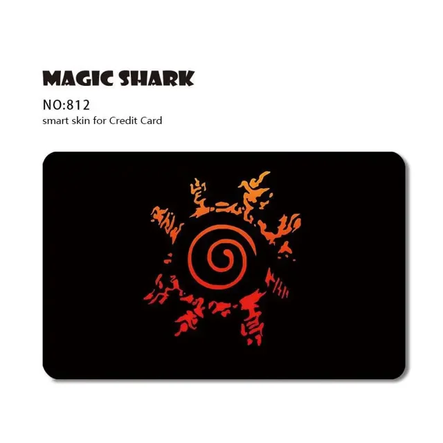 Fashion Cartoon Anime Game PVC Matte Film Sticker Case Skin for Credit Card Big Small No Chip 812 Small Chip