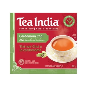 Tea India Cardamom Chai, 80 Tea Sacs