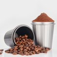 thumbnail image 3 of AMERTEER Coffee Sniffing Mug  Large Capacity Multipurpose Durable  Metal Espresso Machine Coffee Portafilter Dosing Cup, 3 of 5
