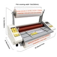 thumbnail image 2 of A3 High Speed Hot Cold Roll Laminator Thermal Laminating Machine Double Sides 110V, 2 of 13