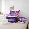 thumbnail image 5 of YST Little Cat King Comforter Set - 7 Pieces, King, Galaxy Starry Sky, Cute Kitten, 5 of 5
