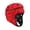 red, variant on Almencla Kids Rugby Helmet Adjustable Soft Padding Headgear for Playing Sports Hockey Pink