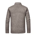 thumbnail image 3 of Grrvtrz Men's Double Breasted Cable Knit Sweater Button Down Shawl Collar Cardigans Chunky Comfortable Knit Cardigan, 3 of 8