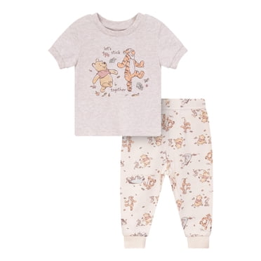 Disney Winnie The Pooh Unisex Baby Pajamas 2-piece Set