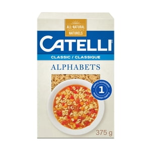 Catelli Classique, pâtes Alphabets 375 g