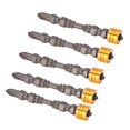 thumbnail image 4 of ANGGREK 5PCS D Style 65mm Magnétique Foret Ensemble Tournevis Bit Tête de Tournevis Électrique, Tête de Tournevis Électrique, Ensemble de Bits de Tournevis, 4 of 8