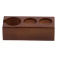 thumbnail image 2 of Noref 3‑Holes Wood Coffee Tamper Holder Coffee Portafilter Storage Rack Stand Organi F, 2 of 8