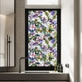 thumbnail image 5 of Rainbow Floral Static Cling Window Film Removable Decal for Glass Door Privacy No Botanical Design, 5 of 5