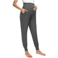 thumbnail image 1 of Pantalon Décontracté de Maternité pour Femmes, Couleur Unie, Extensible et Confortable, 1 of 9