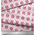 thumbnail image 2 of Soimoi Modal Satin Fabric Check Tie-Dye Fabric Prints By Yard 42 Inch Wide, 2 of 3
