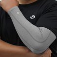 thumbnail image 4 of Phiten Titanium Compression Single Arm Sleeve, Heather Gray, Large, 4 of 4