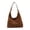 Jaune Brun, variante sur Milaget Sac en Suède Sac à Main Sac sous l'Aisselle Grand Sac à Poignée Supérieure Porte-Monnaie Sac Fourre-Tout pour Femmes Jaune Brun