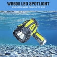 thumbnail image 4 of Wagan 4322 Brite-Nite WR600 Waterproof LED Rechargeable Spotlight, Yellow, 4 of 6
