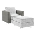 thumbnail image 1 of HONBAY Module d'Accoudoir Latéral pour Sofa Modulaire, Paire d'Accoudoirs pour Canapé Sectionnel Modulaire, Gris, 1 of 5