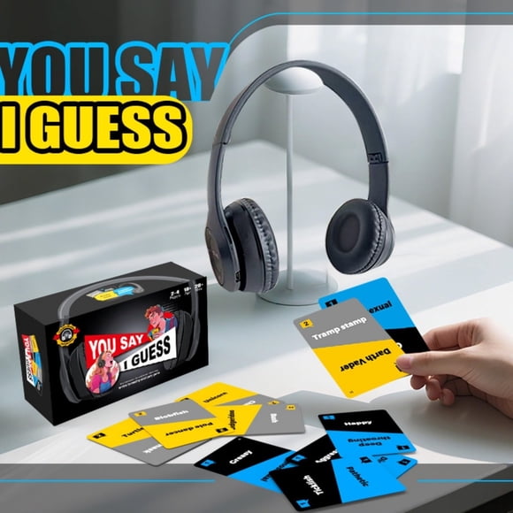 Sorry What Game – Uncensored Lip Reading Games For Adults – Based On The Trending Headphone Challenge – 2+ Players 40 000 Fun Phrase – Card Games