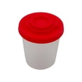 thumbnail image 1 of Pepper Shakers Proof Set Of Shaker To Go Camping Picnic Outdoors Kitchen Lunch Boxes Travel Set Clear With Red Covers Lids Airtight Bulk And Small Glass Bottles Kitchen Storage & Organization Bottles, 1 of 3